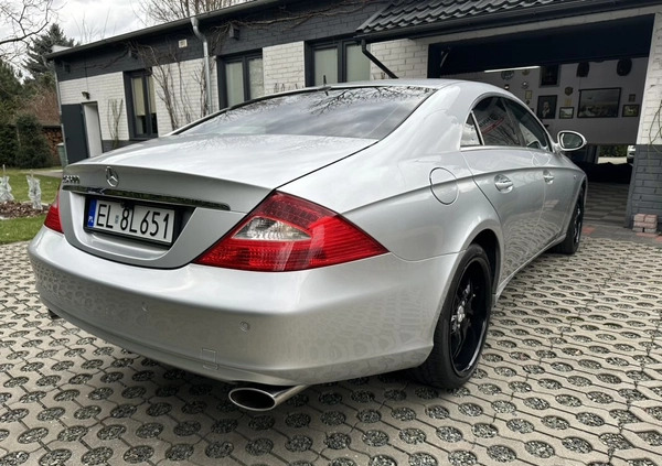 Mercedes-Benz CLS cena 79900 przebieg: 96000, rok produkcji 2007 z Łódź małe 67